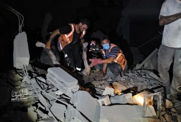 غزة-شهداء وجرحى في غارات عنيفة شنها طيران الاحتلال الحربي على قطاع غزة