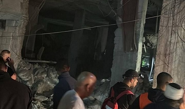 شهيد وعدد من الإصابات بقصف إسرائيلي لمسجد في مخيم جنين