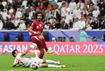 كأس آسيا: قطر أول المتأهلين إلى ثمن النهائي وتعادل لبنان مع الصين