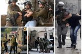 الاحتلال يعتقل 55 مواطنا من الضفة الغربية