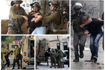 الاحتلال يعتقل 12 مواطنا من الضفة الغربية