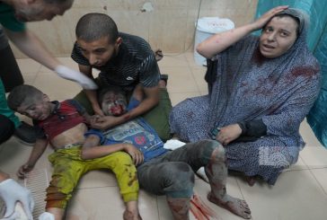 غزة : ثمانية شهداء في قصف الاحتلال منزل في منطقة الزوايدة