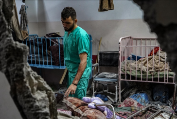 يتعرض لحصار مشدد منذ 20 يوما: شهيدان واطلاق نار مكثف في محيط مجمع ناصر الطبي
