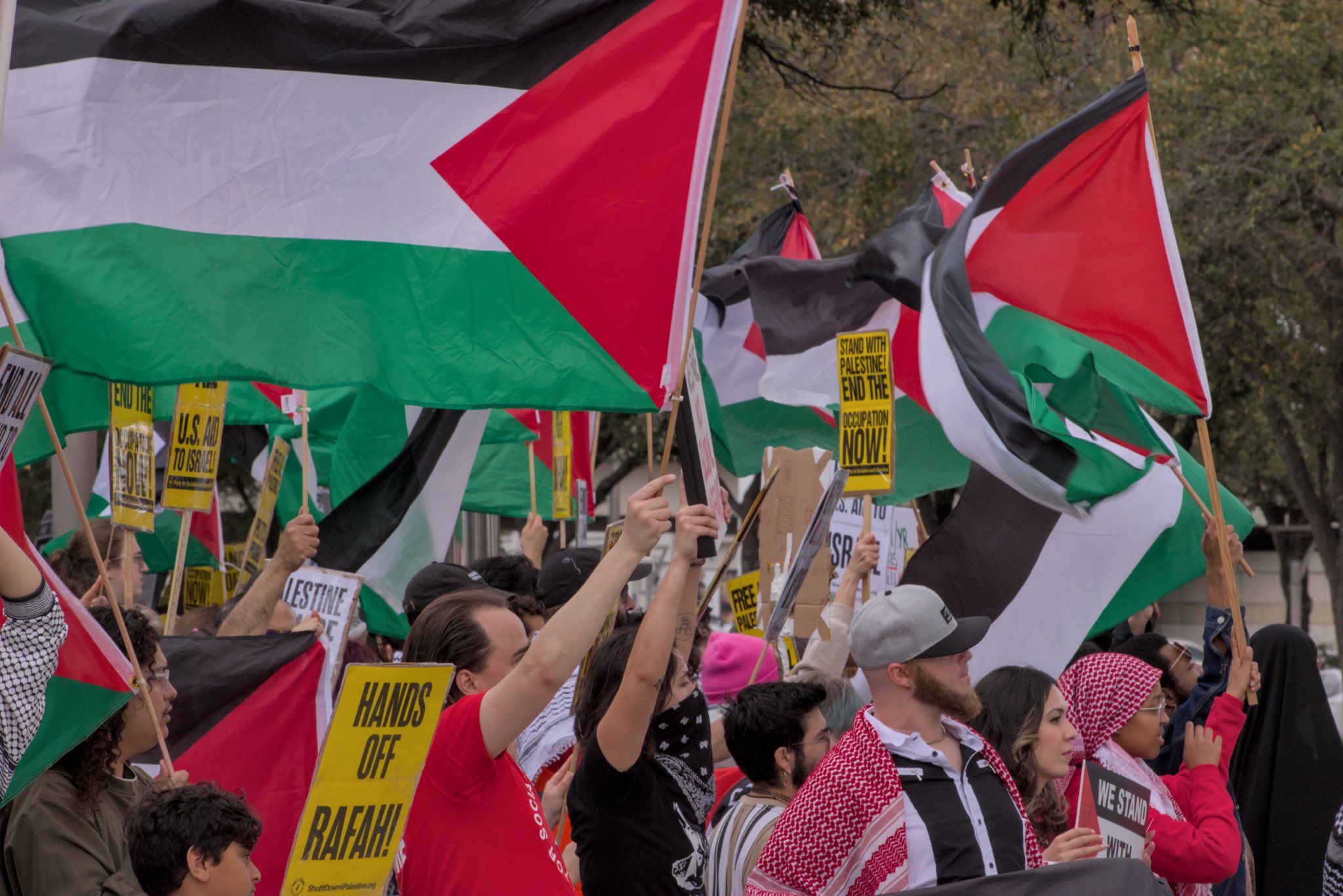 تواصل المظاهرات في الولايات المتحدة رفضا للعدوان الإسرائيلي