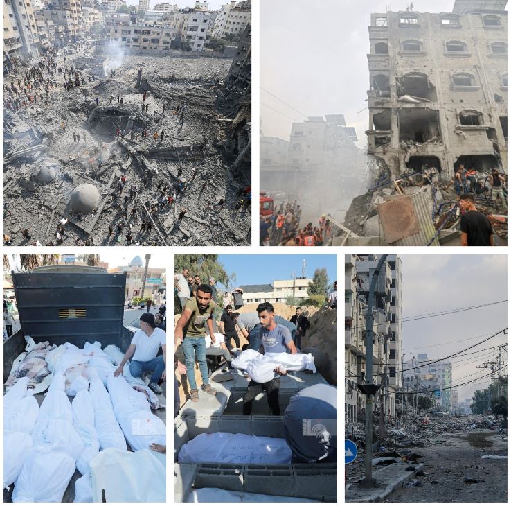 قطاع غزة : ارتفاع حصيلة العدوان إلى 29.878 شهيدا و 70.215 مصابا