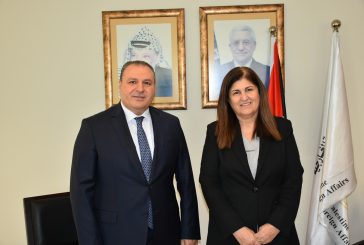 الوزيرة شاهين تُشيد بالعلاقات الثنائية بين فلسطين والمملكة الأردنية الهاشمية