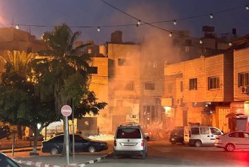 نابلس-إصابات بالاختناق خلال اقتحام قوات الاحتلال بلدة قبلان