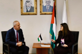 شاهين تبحث مع السفير الروسي أهمية تمكين الحكومة الفلسطينية