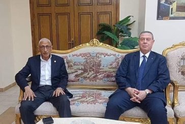 السفير اللوح يبحث مع محافظ شمال سيناء سبل دعم العالقين والجرحى