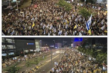 نصف مليون إسرائيلي يتظاهرون في تل أبيب للضغط على حكومة نتنياهو