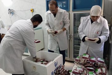 غزة-وزارة الصحة: إيصال 800 وحدة دم إلى مستودعاتنا في شمال قطاع غزة