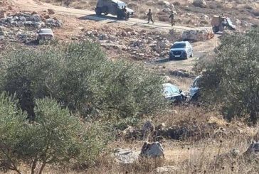 نابلس-الاحتلال يعتدي على قاطفي الزيتون في عصيرة الشمالية