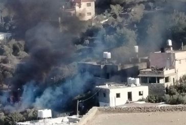 إصابة مواطنين وإحراق منازل في هجوم لمستوطنين على جالود جنوب نابلس