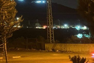 نابلس- الاحتلال يغلق مداخل قرية مادما ويمنع التجوال فيها 