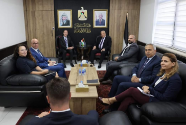 وزير الداخلية يلتقي ممثل كندا الجديد ورئيس مكتب تمثيل أذربيجان لدى فلسطين