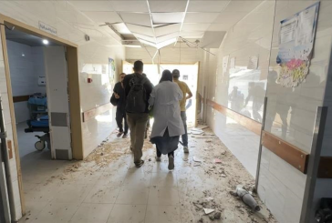 غزة : احتراق مخزن أدوية ومستلزمات طبية في مستشفى كمال عدوان بسبب قصف الاحتلال المتواصل