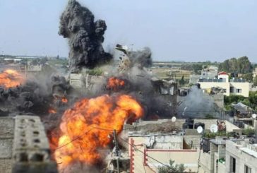 قطاع غزة : 4 شهداء وعدد من الجرحى في قصف الاحتلال لمنزل شرق المدينة