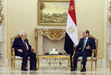 الرئيس يجتمع مع نظيره المصري