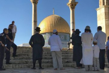 القدس : مستعمرون يقتحمون المسجد الأقصى