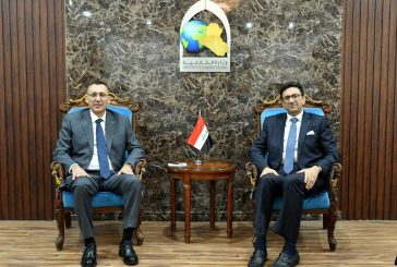 السفير الرويضي ومساعد وزير الخارجية العراقي يبحثان تعزيز العلاقات الثنائية
