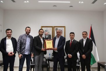 الشيخ يستقبل وفداً من المحطة الطبية الأردنية