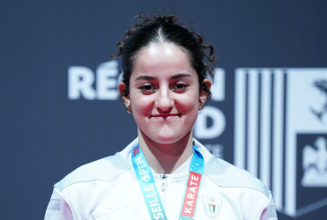 الفلسطينية مريم بشارات تحرز ذهبية بطولة مرسيليا المفتوحة للكاراتيه
