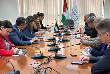 شاهين تطلع وفداً من حزب الخضر الفرنسي على آخر المستجدات في فلسطين