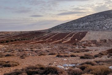 نابلس-الاحتلال يهدم بركتين زراعيتين في فروش بيت دجن شرق نابلس