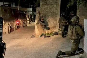 نابلس-الاحتلال يقتحم بلدة قصرة ويداهم منزل أسير محرر