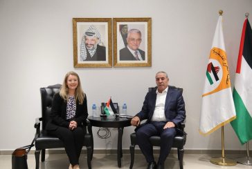 الشيخ يبحث مع القنصل البريطاني العام آخر التطورات والمستجدات الميدانية