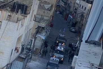 الخليل-إصابة شاب برصاص الاحتلال في مخيم الفوار