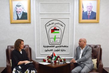 أبو هولي يبحث مع المبعوثة الألمانية للقضايا الإنسانية آليات دعم الأونروا وتمكينها