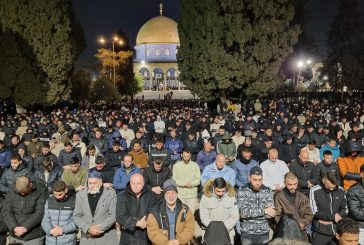 القدس : 85 ألفا يؤدون صلاتي العشاء والتراويح في المسجد الأقصى