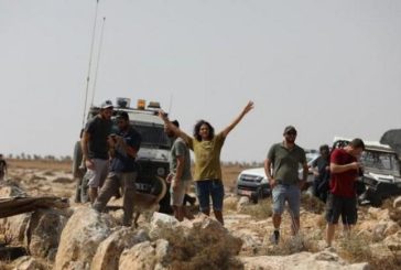 اريحا-مستوطنون يهاجمون مساكن بدو قرب قرية الديوك التحتا