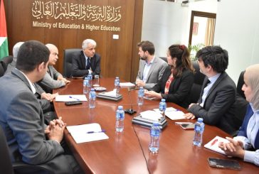 وزير التربية يبحث مع الوكالة الفرنسية للتنمية تعزيز الدعم لجامعة نابلس التقنية