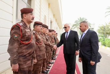 وزير الداخلية زياد هب الريح يختتم زيارة رسمية إلى العراق
