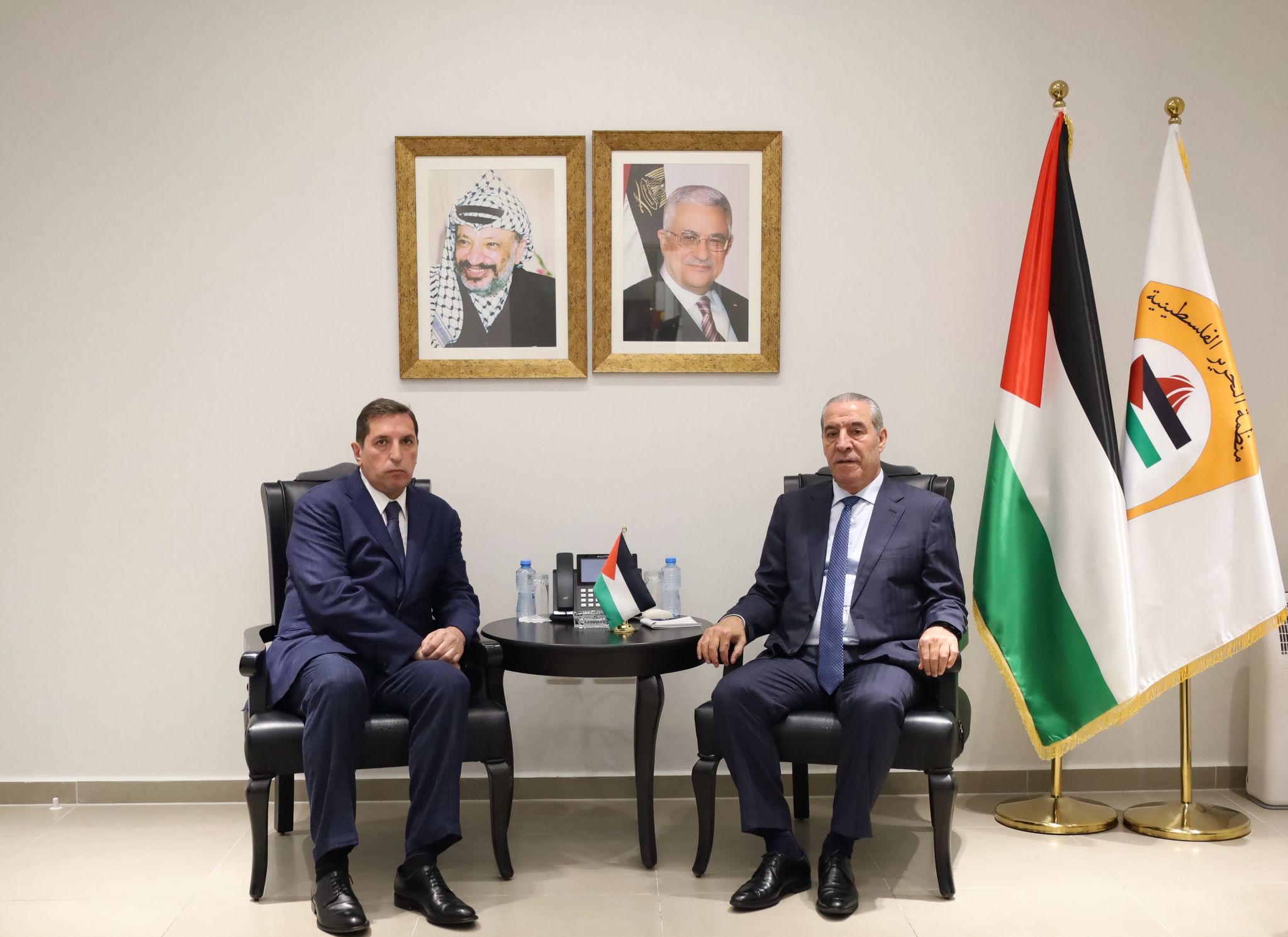 الشيخ يستقبل الممثل الخاص لوزير عملية السلام الروسية