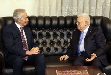 الرئيس يلتقي توني بلير في عمّان