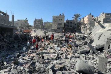 غزة-3 شهداء ومصابون في قصف الاحتلال خيمة تؤوي نازحين غرب خان يونس