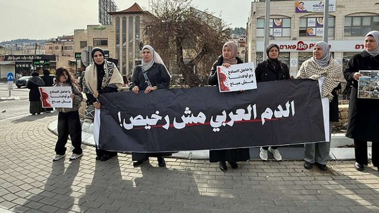 إضراب عام في سخنين احتجاجا على جرائم القتل داخل أراضي الـ48