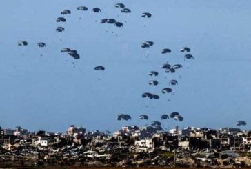 الاردن تنفذ 5 إنزالات جوية لمساعدات على شمال غزة