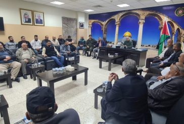 وفد من عائلة غيث يجتمع مع قيادة منطقة الخليل
