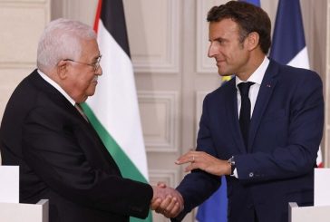 ماكرون: مستعدون للاعتراف بدولة فلسطين في الوقت المناسب