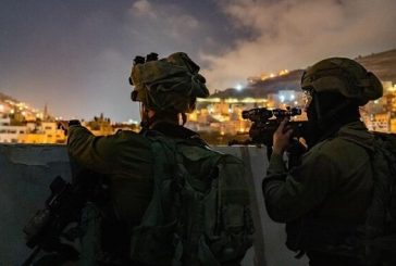 بينهم طفل جريح- اعتقال 22 مواطنا من الضفة