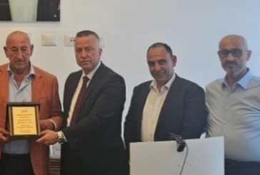 المستشار الاقتصادي حسونة يلتقي رجل الاعمال احمد الذباح