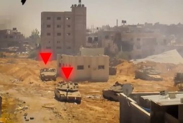 القسام تستهدف قوة إسرائيلية بدير البلح واشتباكات عنيفة غرب رفح