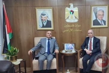 التميمي يبحث مع السفير المصري سبل التعاون المشترك