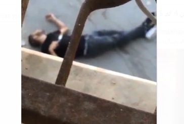 شاهد- توثيق لحظة اعدام الجيش الاسرائيلي شابا مصابا في جنين
