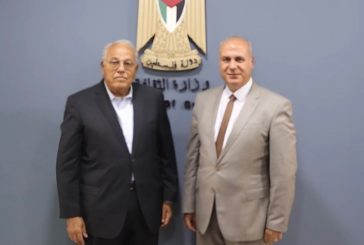 حمدان وأبو زهري يبحثان التعاون المشترك على صعيد المنظمات الدولية