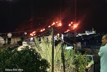 مستوطنون يشعلون النيران في أراض بديربلوط